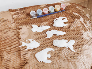 Paint-Your-Own Fishes Painting Kit