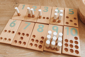 Pegboard Counting Set