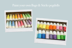 Paint-your-own Bugs Kit with Wood Dye