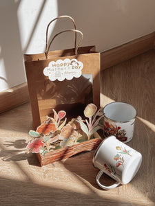 Flower Garden Craft Kit with Matching Customised Dooley Mugs