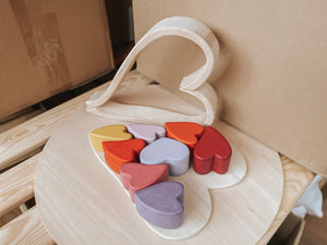 Stacking Heart Puzzle