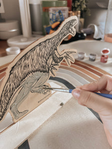 Jurassic World - Paint Your Own Wooden Character