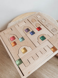 Fairy Tale Blocks Set with Acrylic Cubes