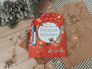 Wipe-Clean Christmas Activities Book