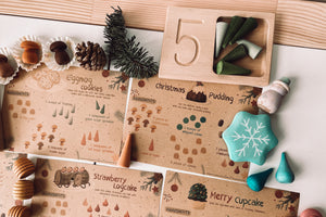Loose Parts Recipe Cards - Christmas Delights