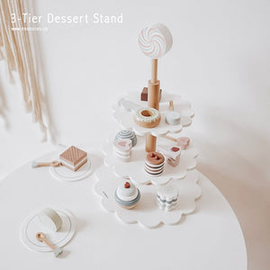 3-Tier Cake Stand with Sweets