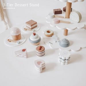 3-Tier Cake Stand with Sweets